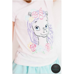 Stickdatei - Baby Unicorn LineArt 6